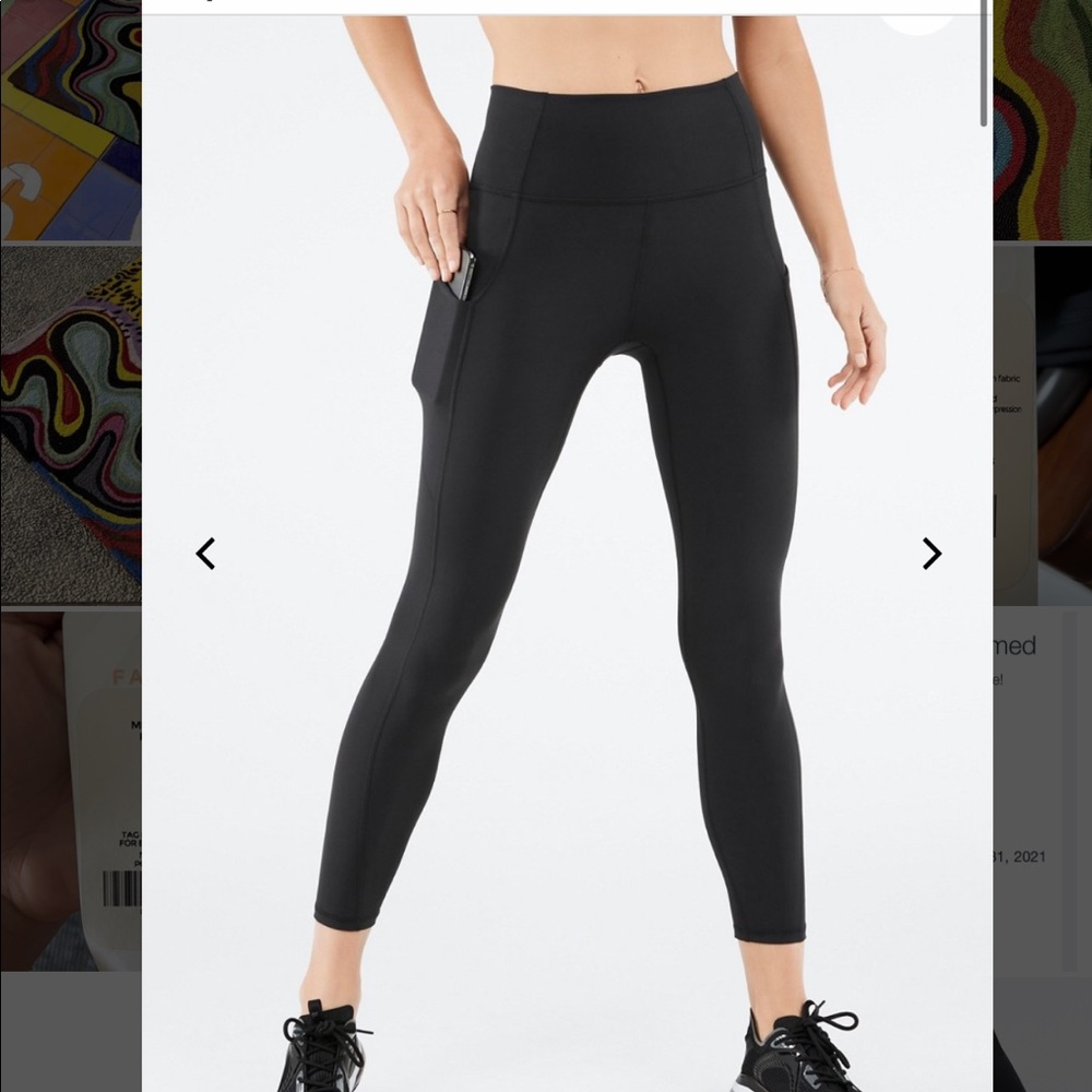 Fabletics Oasis High-Waisted 7/8 Legging - new